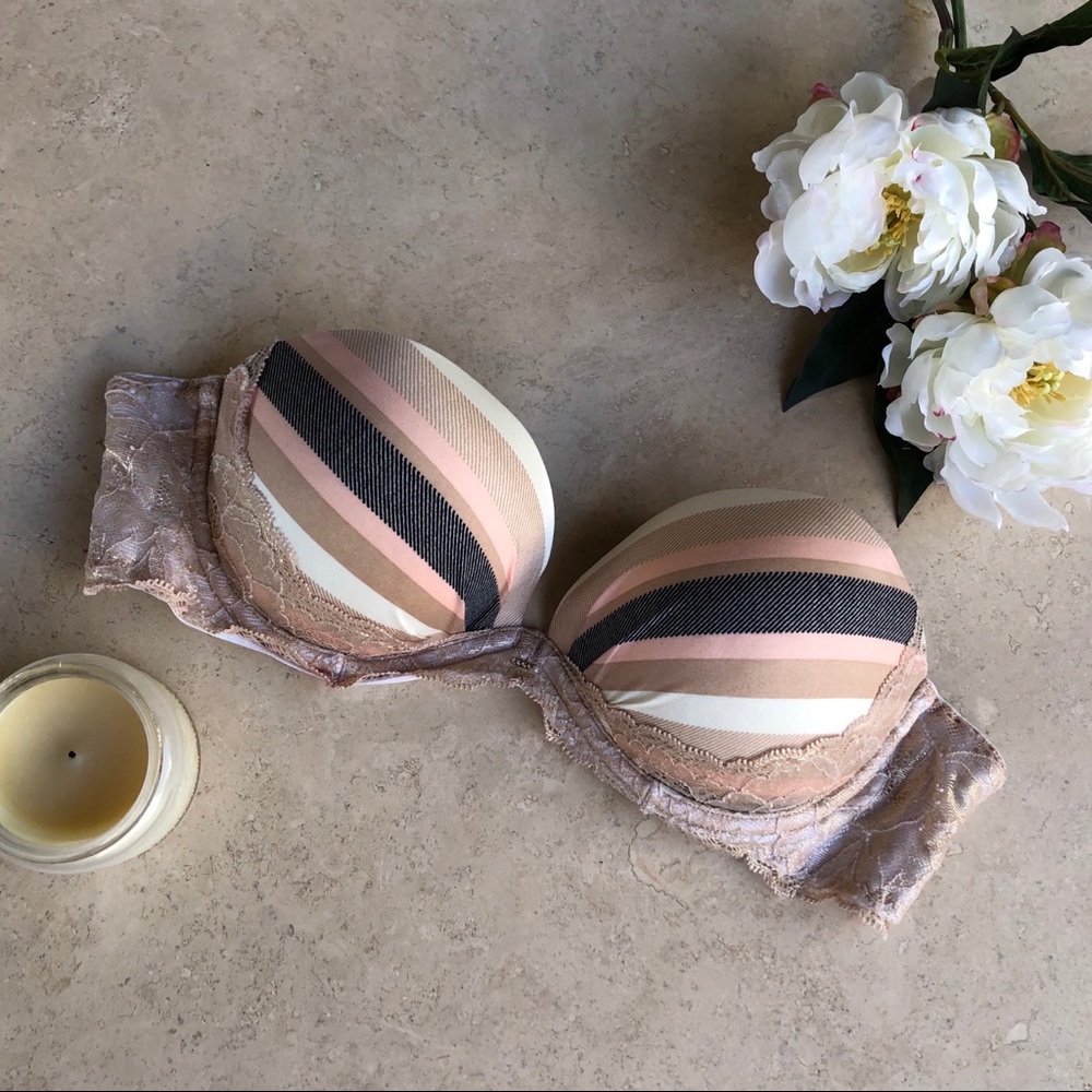 💥Make An Offer💥 Metallic Lace Strapless Bra